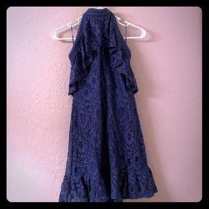 Halter style lace dress